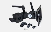 Precision positioning monitor arm